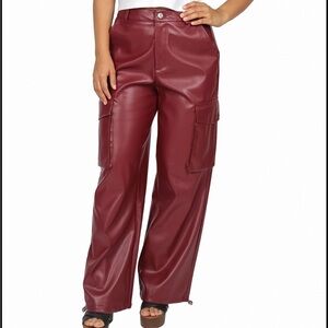 Wild Fable Maroon Wide Leg Pants